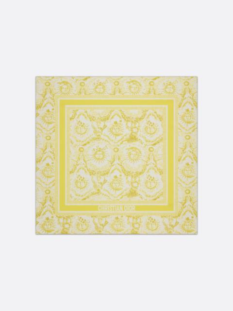 Dior Dioriviera Toile de Jouy Soleil 70 Square Scarf