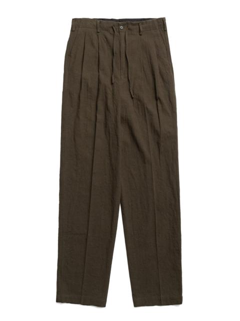 NEEDLES Hollywood Top Trouser Slub Cloth - Olive