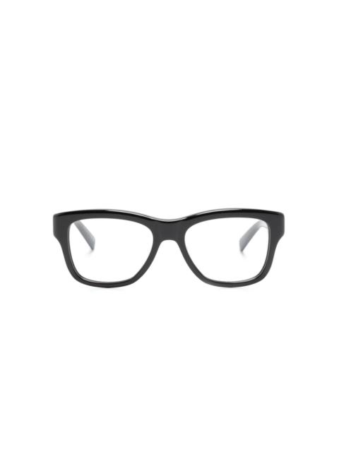 SAINT LAURENT 677 square-frame glasses
