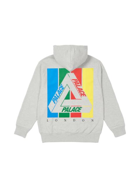 PALACE Palace Tre-Emb Hood Grey Marl