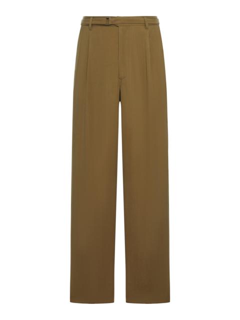 CUPRO ASV NATTÉ SINGLE FLATED PANTS