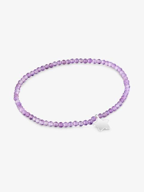 TOUS Elastic Bracelet with amethysts and silver star TOUS Motifs