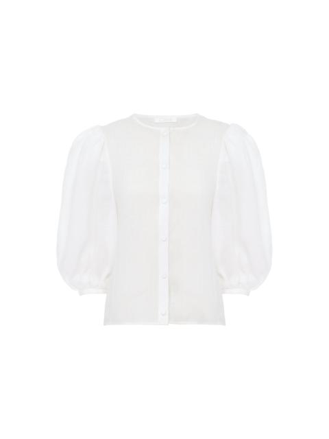 Chloé COLLARLESS BLOUSE