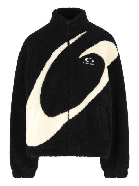 BALENCIAGA Graphic High-collar Jacket