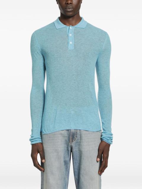 ERL buttoned polo shirt