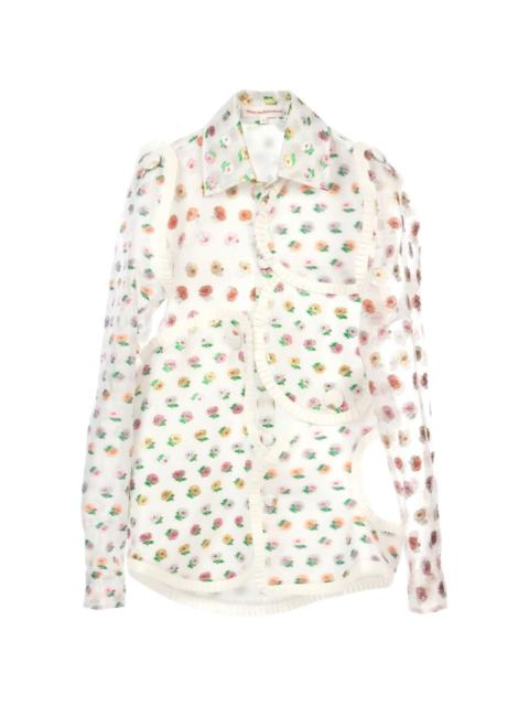 Walter Van Beirendonck Arp Art ruffles shirt