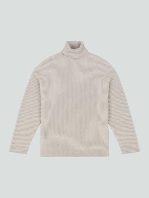 entire studios CHUNKY TURTLENECK BEIGE
