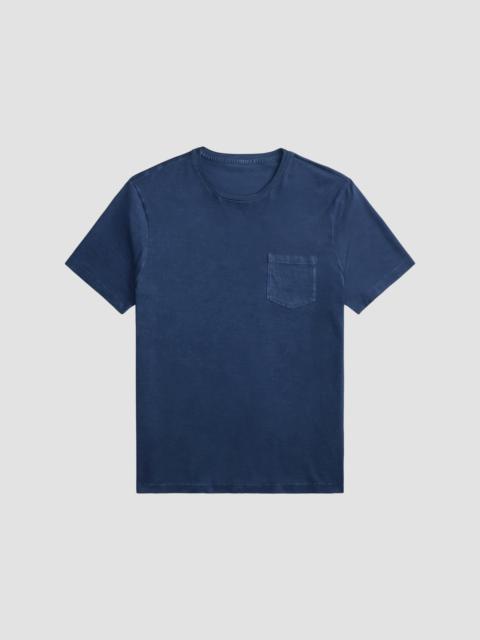 Ralph Lauren Men's Garment-Dyed Cotton Pocket T-Shirt - Steel Blue
