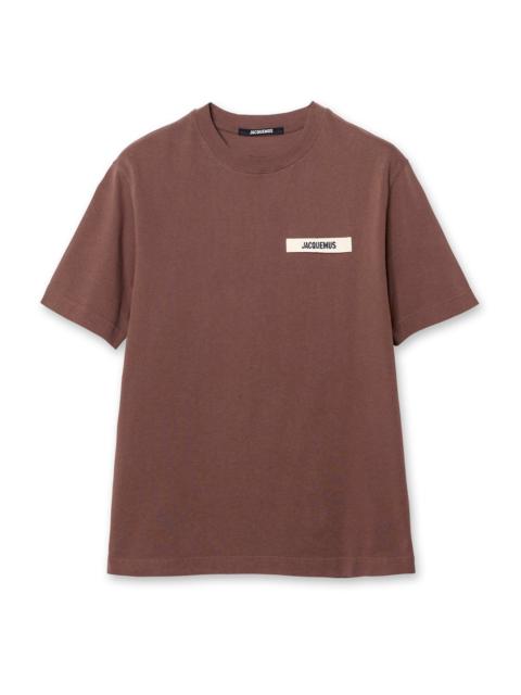 JACQUEMUS LE TSHIRT GROS GRAIN