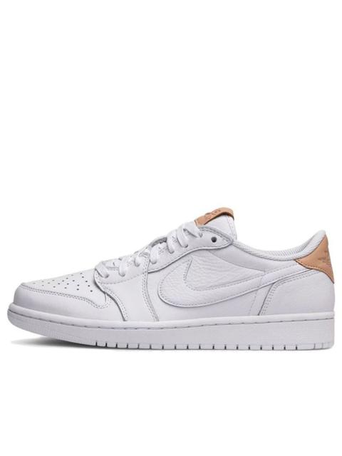 Air Jordan 1 Retro Low OG Premium 'White Tan' 905136-100