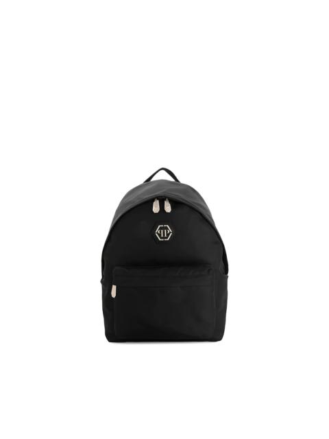 PHILIPP PLEIN logo plaque backpack