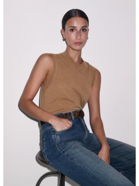 ME+EM V-Neck Relaxed Knit Tank