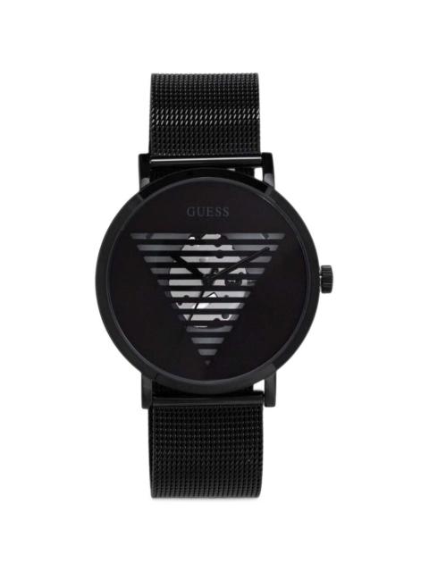 GUESS USA logo-detail 44mm watch