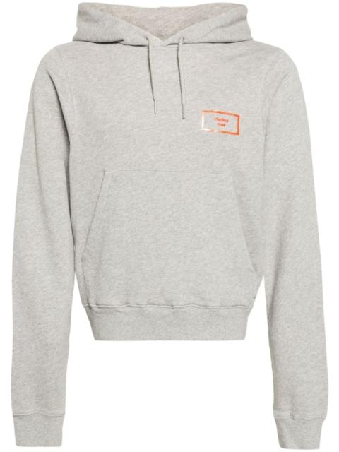 Martine Rose logo-appliquÃ© cotton hoodie