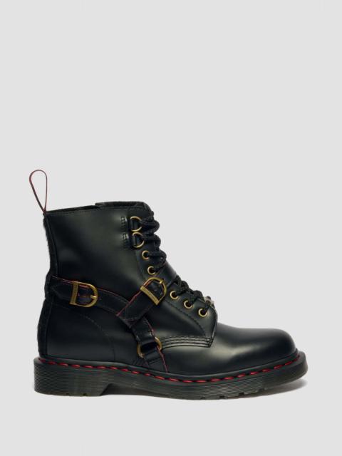 Dr. Martens 1460 YEAR OF THE HORSE Smooth & Hair On Leather Lace Up Boots