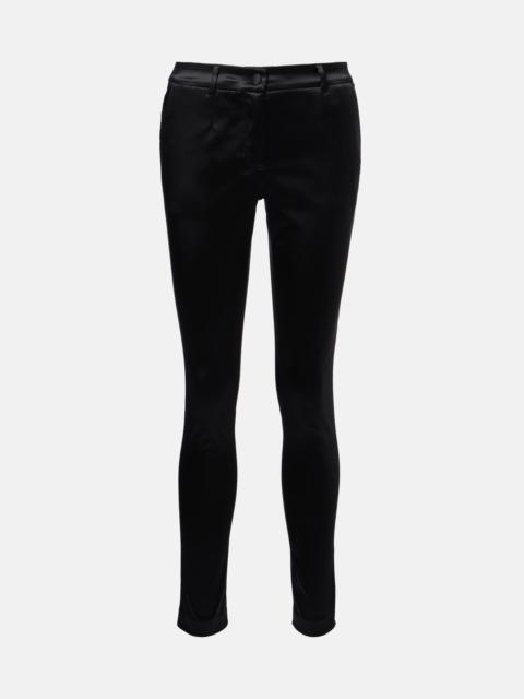 Dolce & Gabbana Satin skinny pants