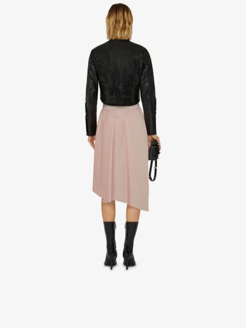 Givenchy GIVENCHY ASYMMETRICAL PLEATED SKIRT