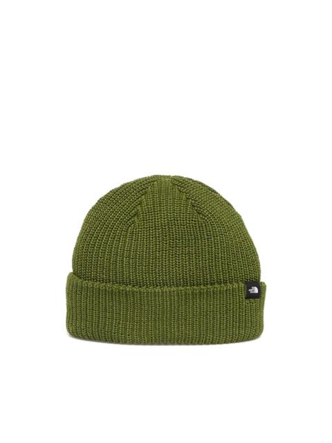 The North Face logo-detail ribbed beanie