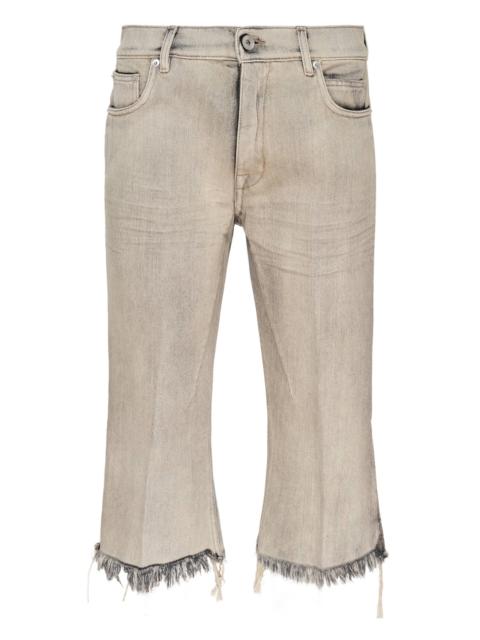 Rick Owens Bolan Cut Denim Jeans
