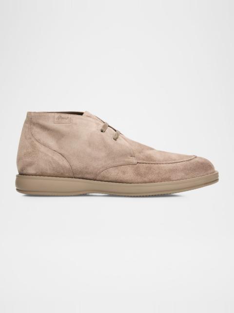 Brioni Men & apos;s Journey Suede Desert Boots