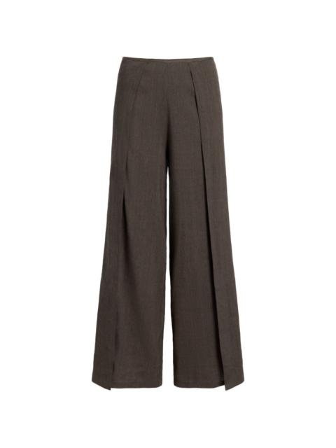 Proenza Schouler Calla pleated palazzo pants