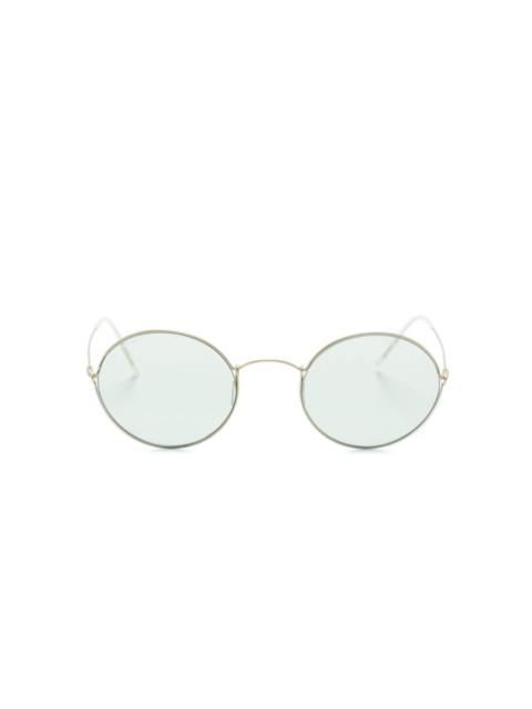 GIORGIO ARMANI round-frame sunglasses