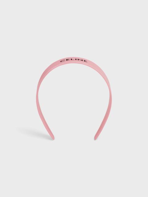 CELINE Celine Monochroms Celine Headband in Acetate