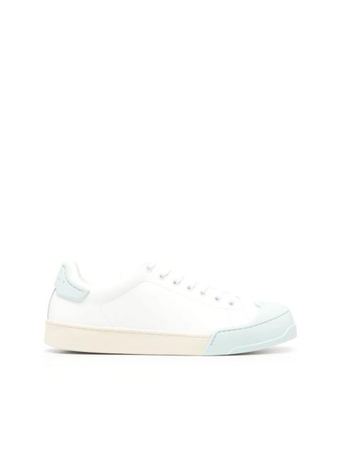 Marni logo-debossed leather sneakers