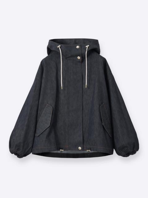Mackintosh Weathertec Skye Denim Parka Short