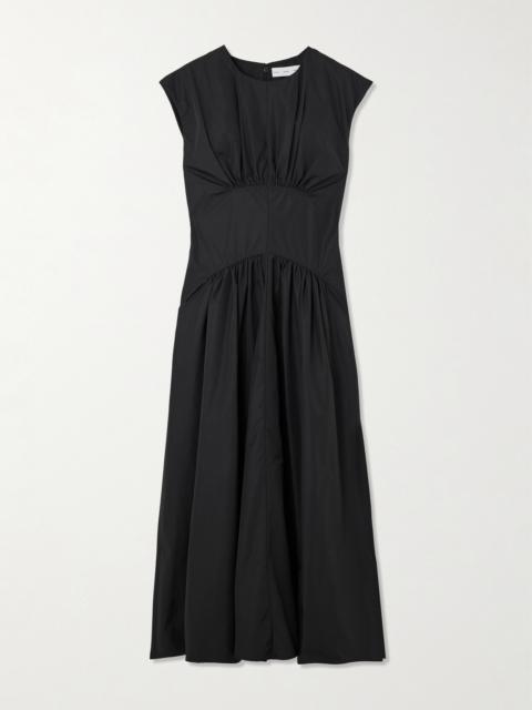 Proenza Schouler Nyssa Gathered Shell Midi Dress