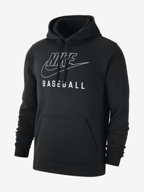 Nike Swoosh Club Fleece Men's Soccer Pullover Hoodie