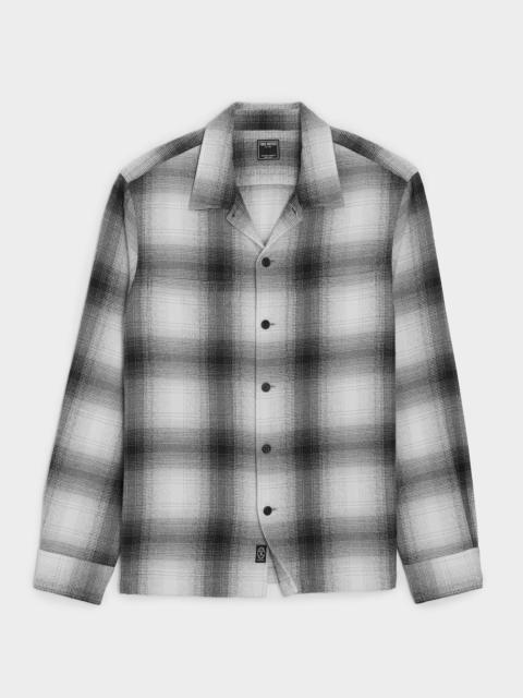 TODD SNYDER Italian Double-Brushed Flannel Shirt