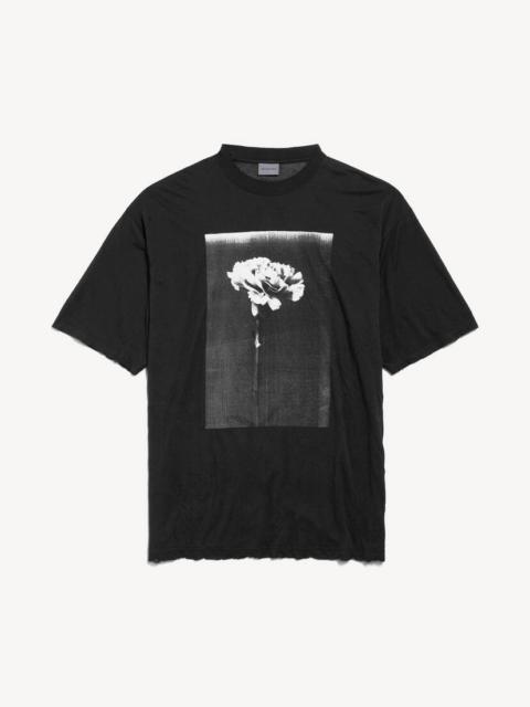 BALENCIAGA Men's The Song Of The Highest Tower Oversized T-shirt in Black