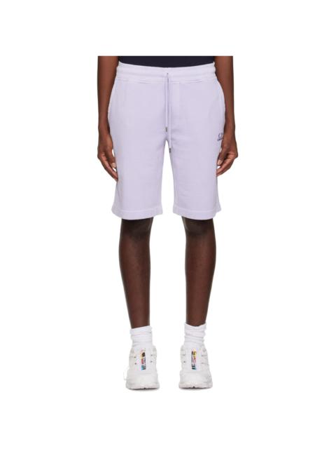 Purple Drawstring Shorts