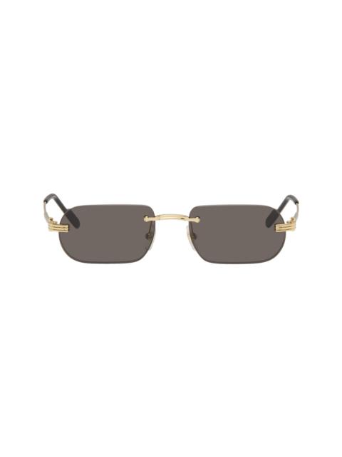 Gold Exception 'Première de Cartier' Sunglasses