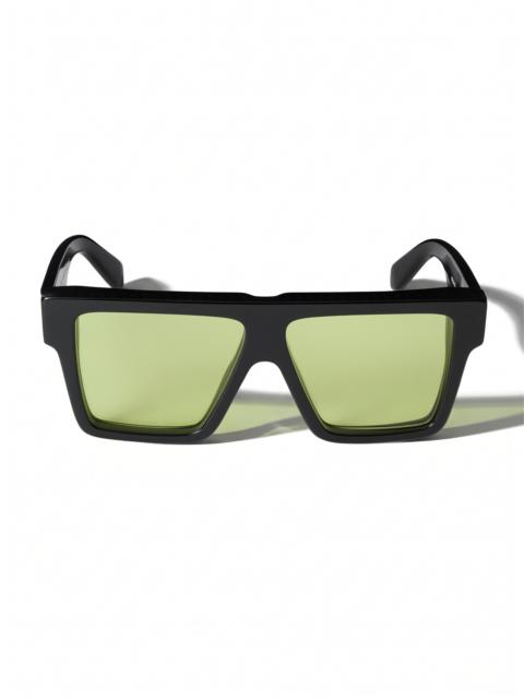 Off-White Berkeley Light Green Lens Sunglasses