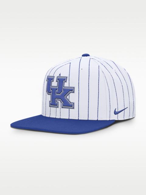 Nike Kentucky Primetime Pin Stripe 2-Tone Men's Nike Dri-FIT College Adjustable Hat