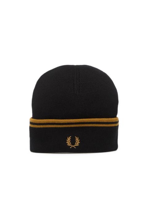 Fred Perry Twin Tipped beanie hat