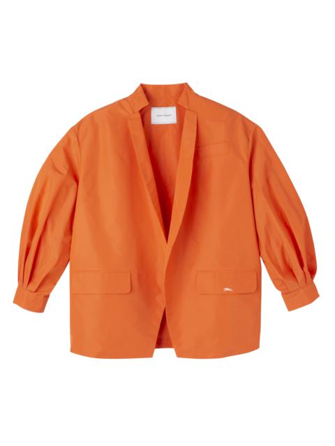Longchamp Kimono jacket Orange - Technical taffeta