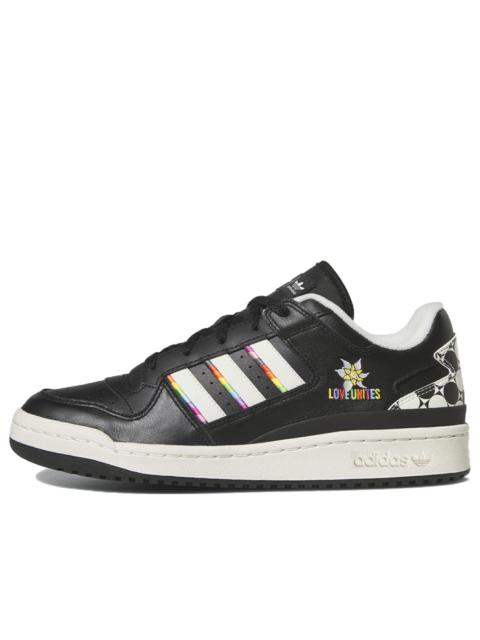 adidas adidas Originals PRIDE RM 포럼 낮은 신발 '블랙 화이트' ID7491