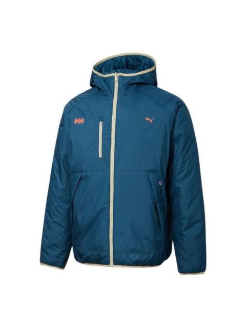 Puma Reversible Padded X Helly Hansen Coat Jacket 'Blue' 532841-65