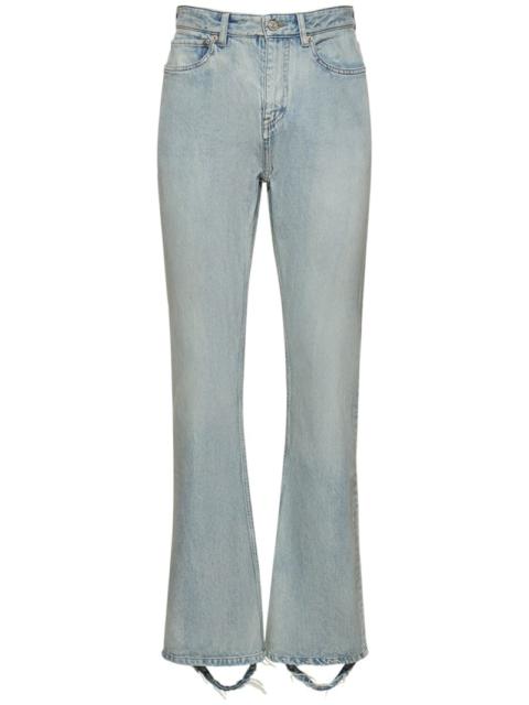 BALENCIAGA Cotton denim bootcut jeans