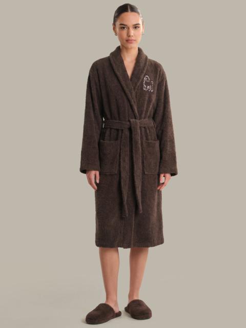525 america Mara: Poodle Embroidered Robe