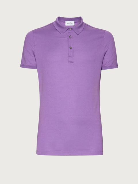 FERRAGAMO SHORT SLEEVED POLO SHIRT