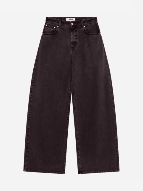 MSGM Bull denim pants