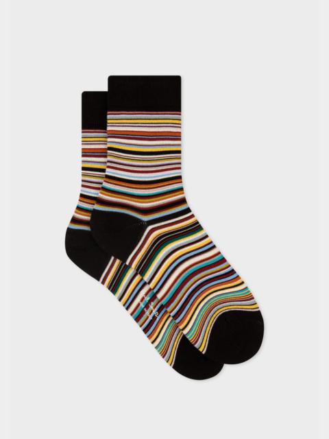 Paul Smith Women's 'Signature Stripe' Socks