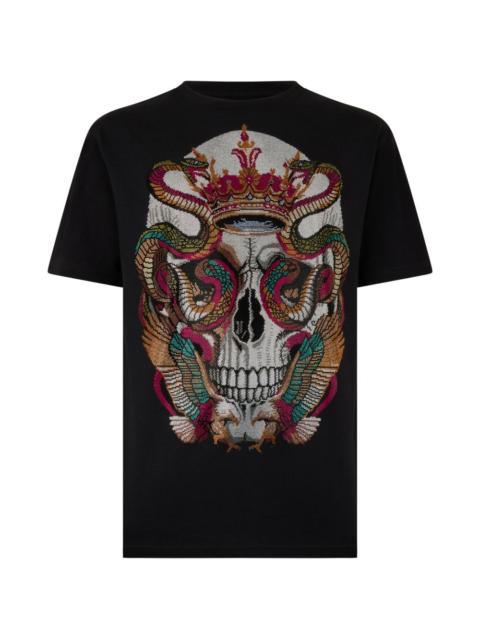 PHILIPP PLEIN rhinestone-pattern T-shirt