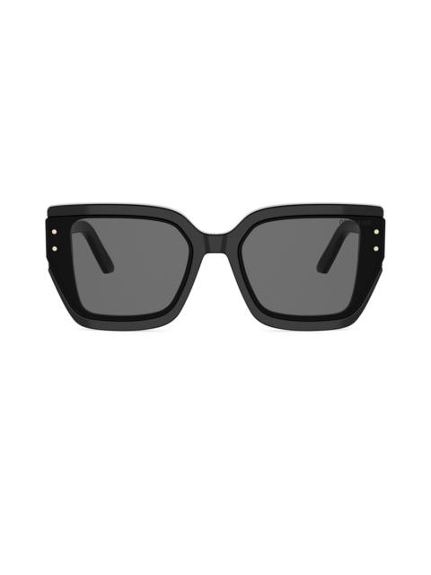 Dior Women's DiorSignature S14I 64MM Square Sunglasses - Shinyblackandsmoke