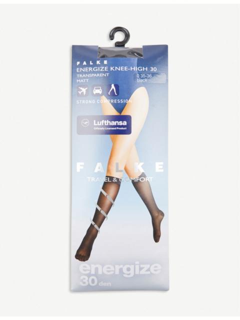 FALKE Energize 30 denier knee-high socks