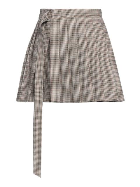 AMI Paris Beige Women's Mini Skirt